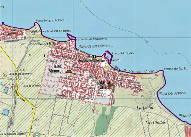 Una mujer de 70 años, muy grave tras sufrir un síndrome de inmersión en la playa de Levante, en Islas Menores (Cartagena)