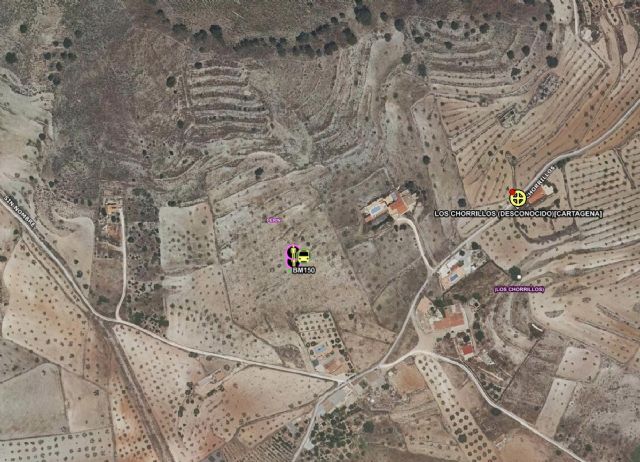 Efectivos del Plan Infomur extinguen un conato de incendio forestal en Perín, Cartagena