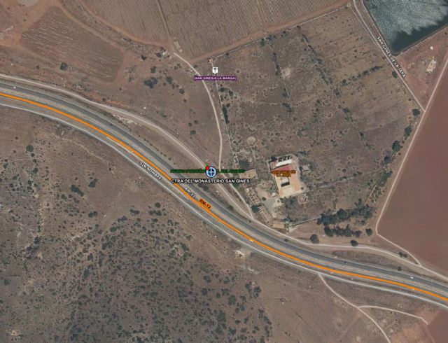 Fallecido en accidente de tráfico en San Ginés de la Jara