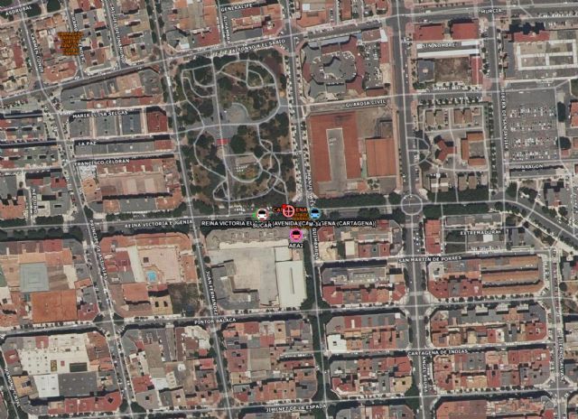 Servicios de emergencia apagan fuego en una vivienda y atienden a dos personas en Cartagena