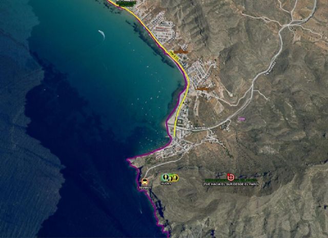 Localizan en buen estado a senderista extraviado en la Azohía