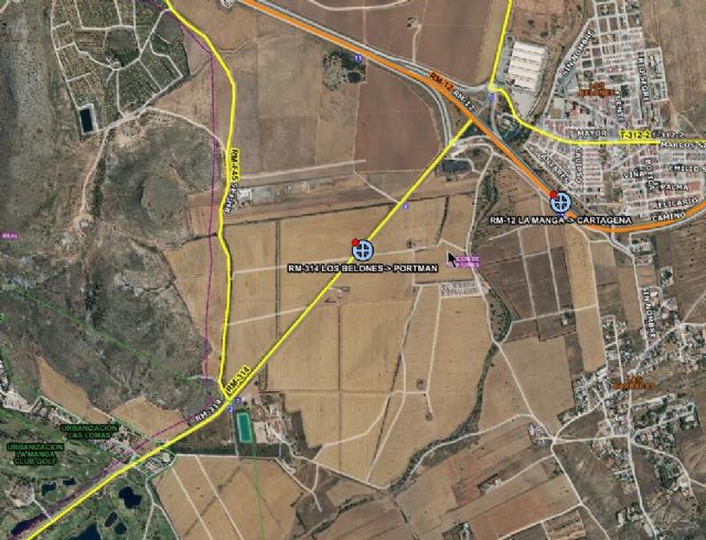 Herido un caballista tras colisionar con un autobús