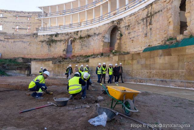 El Anfiteatro abrirá los fines de semana de marzo para ver una ´fossa bestiaria´ que supera todas las expectativas