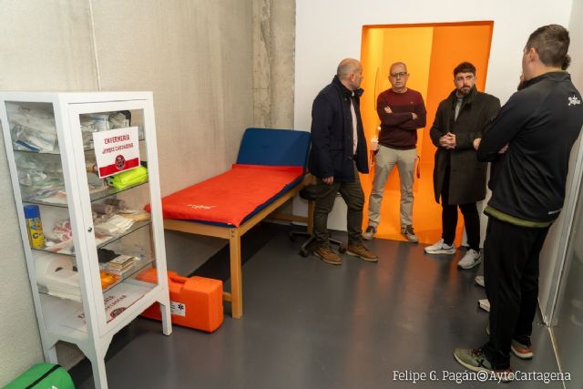 El Palacio de Deportes ya cuenta con un área de enfermería, aseo adaptado y control antidopaje en sus instalaciones