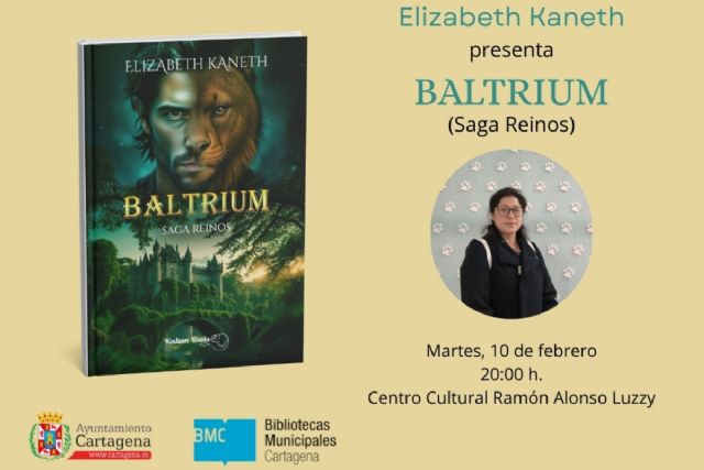 Elizabeth Kaneth presenta su obra Baltrium este martes en El Luzzy