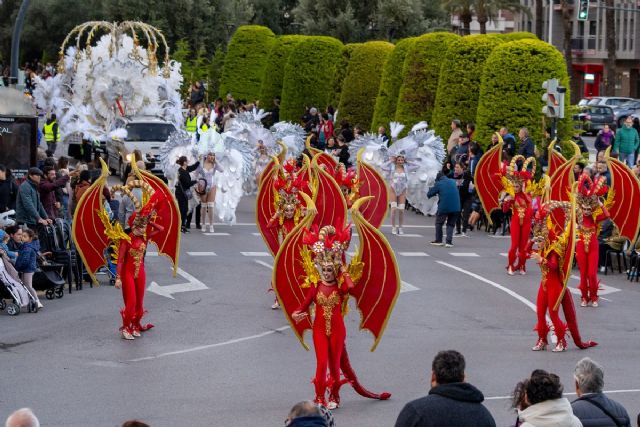 Cortes de tráfico este sábado en Cartagena por el Gran Pasacalles de Carnaval