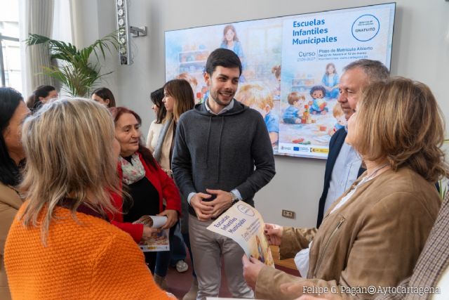 Matrícula abierta a partir del 23 de febrero en las más de 1.000 plazas gratuitas en Escuelas Infantiles que ofrece el Ayuntamiento