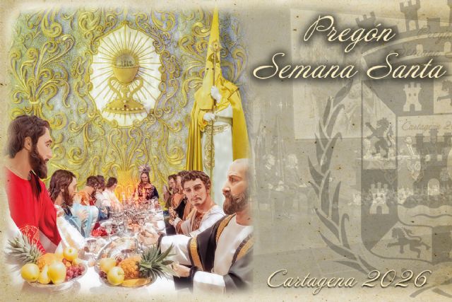 Pedro Luis de la Puente pregona este sábado la Semana Santa de Cartagena 2026