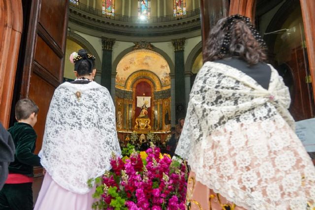 Cartagena abre el plazo de inscripción para la Ofrenda Floral a la Virgen de la Caridad el Viernes de Dolores