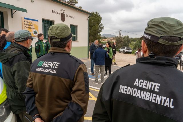 Cartagena acoge la nueva base de la Brigada Forestal de la Comunidad Autónoma
