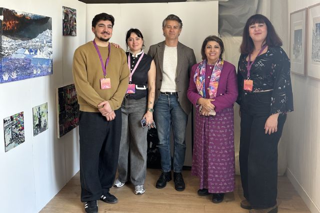 Cartagena inaugura su muestra en la HYBRID Art Fair con los artistas María Briones, Javier Cruzado y Arturo Méndez