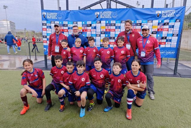 Actuación destacada del Club Rugby Cartagena en el Torneo Joan Reca de Sant Cugat