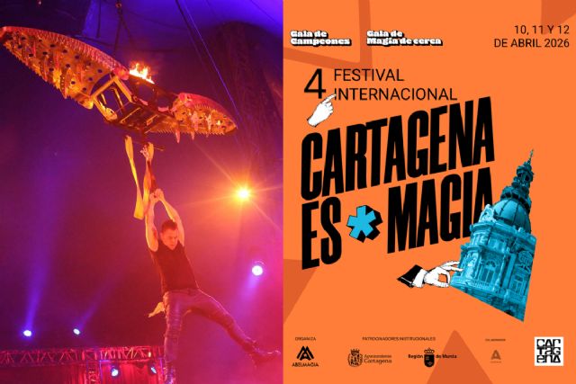 El Festival Internacional Cartagena es Magia celebra su cuarta edición este fin de semana con un gran reto escapista