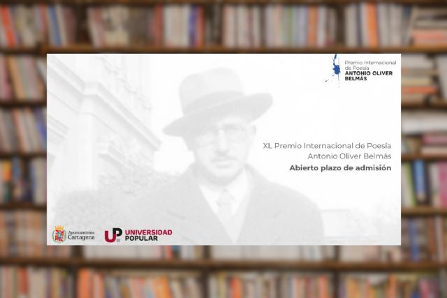 Convocado el 40º Premio Internacional de Poesía Antonio Oliver Belmás