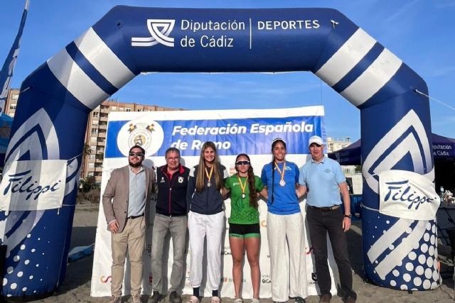 Blanca López impulsa al Club Náutico Santa Lucía como cuna del remo murciano