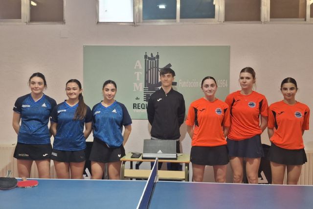 Triunfo del Club Deportivo Tenis de Mesa Féminas Cartagena