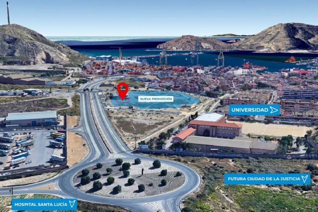 El Ayuntamiento concede licencia para construir 187 viviendas en el barrio de Santa Lucía