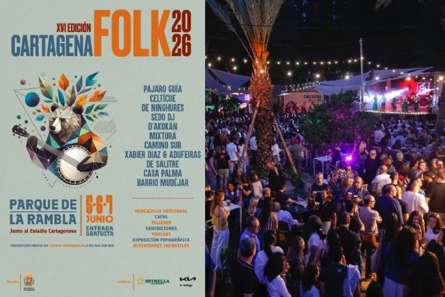 Cultura de raíz, artesanía y músicas populares, en una nueva edición del festival Cartagena Folk