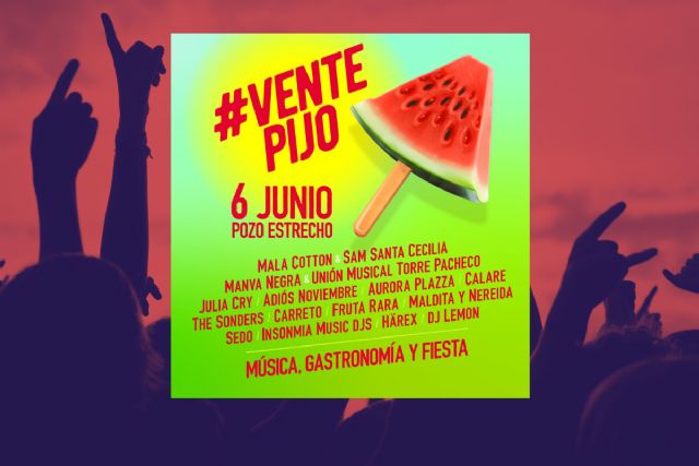 El Festival Ventepijo anuncia los horarios de sus conciertos en Pozo Estrecho
