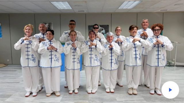 Reconocimiento internacional para el tai chi adaptado de Cartagena