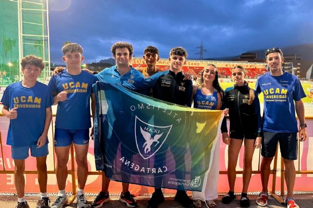 UCAM Atletismo Cartagena firma un fin de semana histórico con un nuevo récord regiona