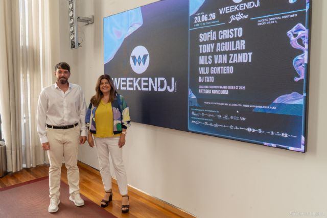 El Weeekend DJ Jimbee Fest regresa este sábado al Puerto de Cartagena con Sofía Cristo, Tony Aguilar, Nils Van Zandt o Vilu Gontero