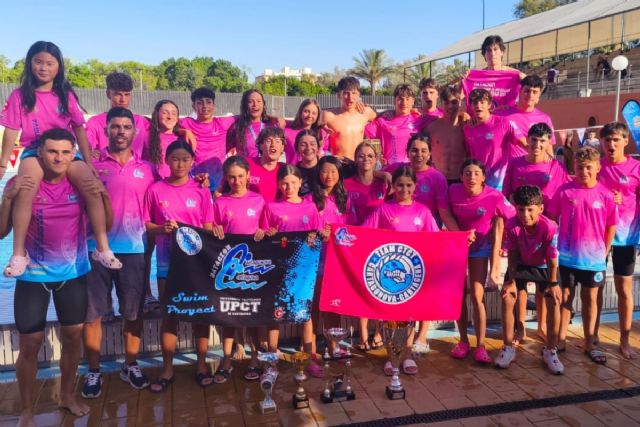 Triunfos regionales para la natación cartagenera