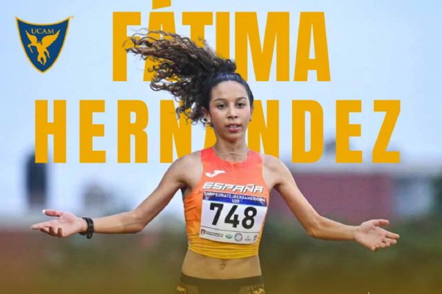 Fátima Hernández y Ginés Domenech lideran los triunfos del UCAM Atletismo Cartagena