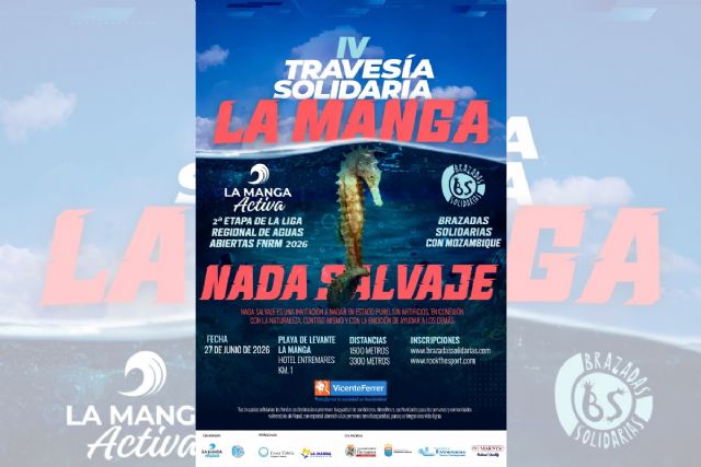 Travesía a nado este sábado de La Manga a Cabo de Palos