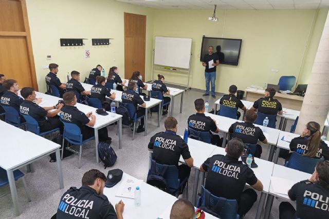 Arranca en la ESPAC el curso de formación básica para los aspirantes a Policía Local de San Javier y Villanueva del Río Segura