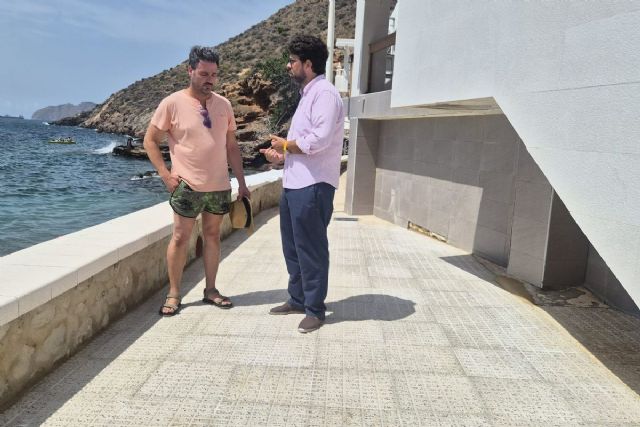 El Ayuntamiento finaliza las obras en la escollera de El Portús y garantiza un acceso seguro a vecinos y visitantes