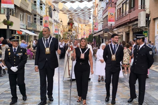 Cartagena cierra los actos en honor a la Virgen del Carmen con la tradicional misa y procesión por el centro histórico