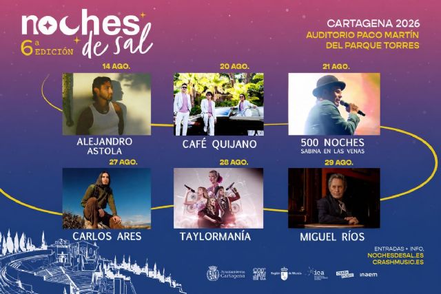 Este mes de agosto vuelven las Noches de Sal