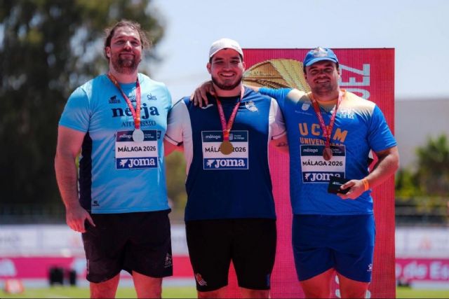 El UCAM Atletismo Cartagena conquista un bronce en el Campeonato de España Absoluto