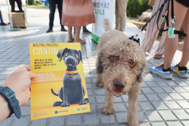 El Ayuntamiento lleva a las playas la campaña de concienciación sobre tenencia responsable de mascotas