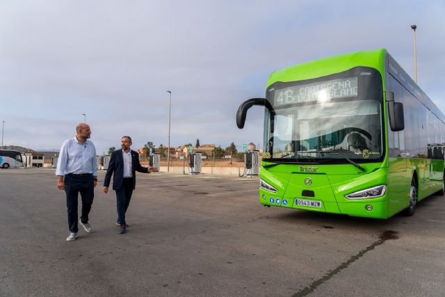 Cartagena incorpora 26 puntos de recarga para impulsar el transporte público eléctrico