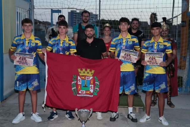 La Manga festeja el campeonato de España de las futuras estrellas del voley playa