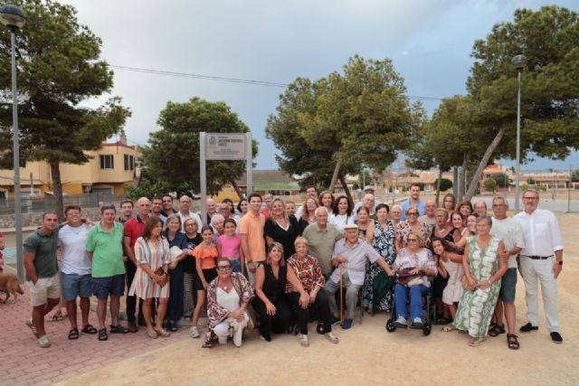 Antonio Tortosa da nombre a un parque en Punta Brava, donde fue alcalde pedáneo