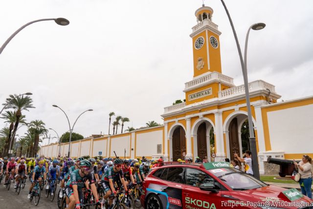 El pelotón de La Vuelta sale este miércoles desde Cartagena