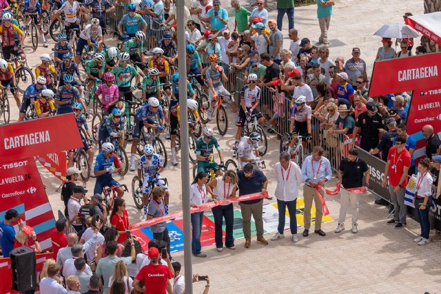 Cartagena vuelve al escaparate internacional de La Vuelta por segunda vez en tres años