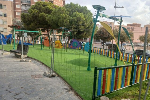 Las nuevas áreas infantiles del Parque de los Juncos prevén abrir al público a partir del 18 de septiembre