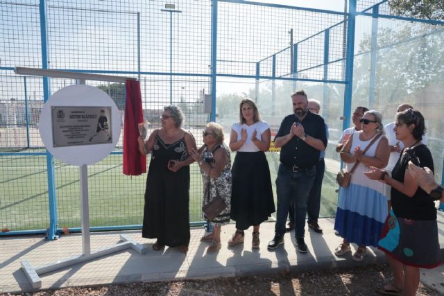 Molinos Marfagones rinde homenaje póstumo al joven Víctor Blázquez dedicándole una pista de pádel y un Memorial