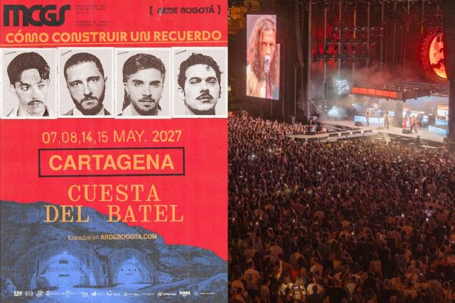 Arde Bogotá convertirá Cartagena en el escenario de una residencia urbana con cuatro conciertos en mayo de 2027