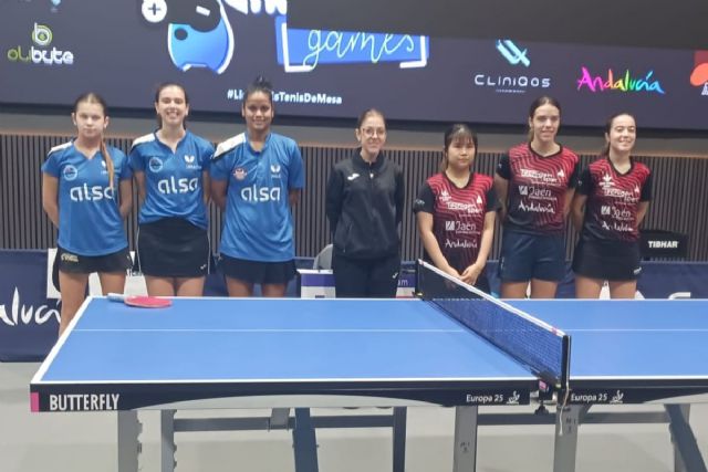 El ALSA Féminas Cartagena Tenis de Mesa brilla en Andalucía con dos victorias y planta cara al líder