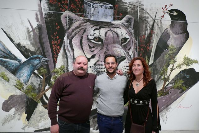 Fusión de arte cartagenero en la exposición Secretos Latentes de Belén Orta y Kraser