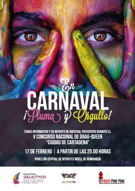 En Carnaval ¡ Pluma y Orgullo!