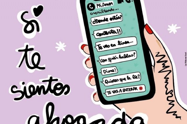 La campaña ‘Si te sientes ahogada no es amor’ vuelve a concienciar a la juventud cartagenera contra las violencias machistas para construir relaciones sanas