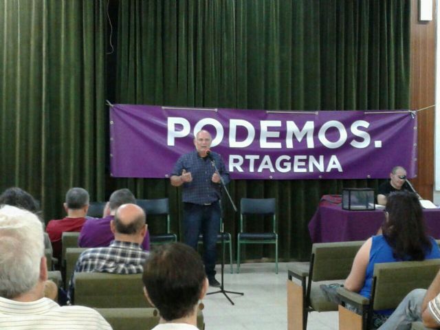 Podemos y Cartagena si se puede acuerdan 'no entrar en el gobierno municipal de Cartagena'