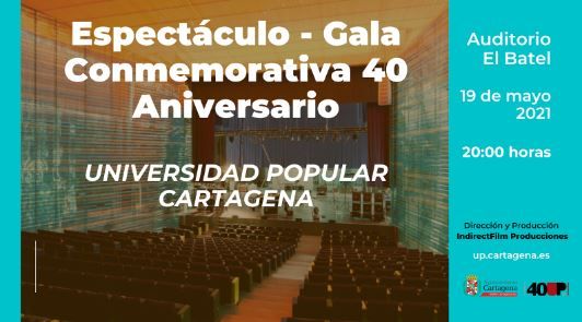 La Universidad Popular celebra su 40° Aniversario con una gala en El Batel