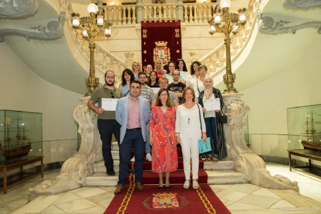 Los alumnos del programa ERASMUS +  vuelven a Cartagena tras sus estancias en Italia y Portugal